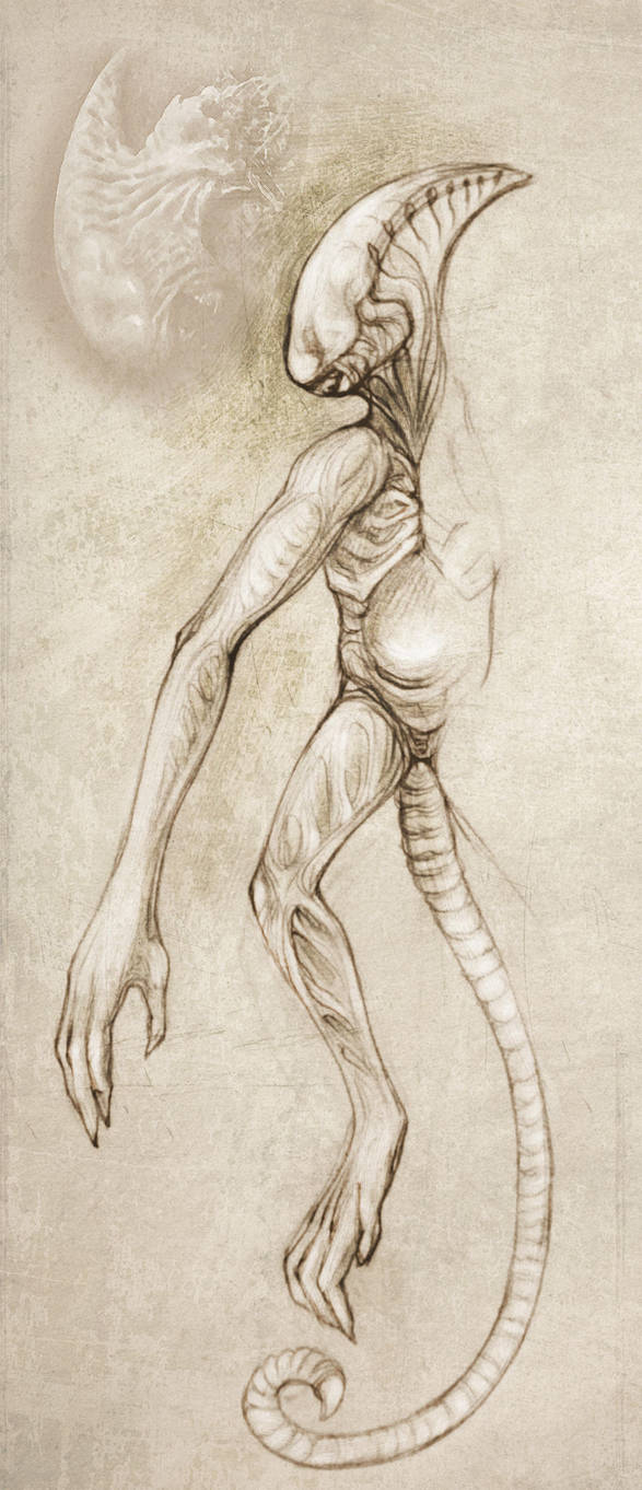 Proteus (Alien Covenant inspired) by hontor