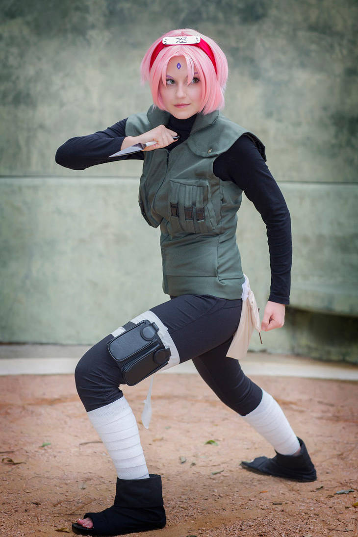 Naruto Shippuden Sakura Cosplay By Lovelyyorange On Deviantart