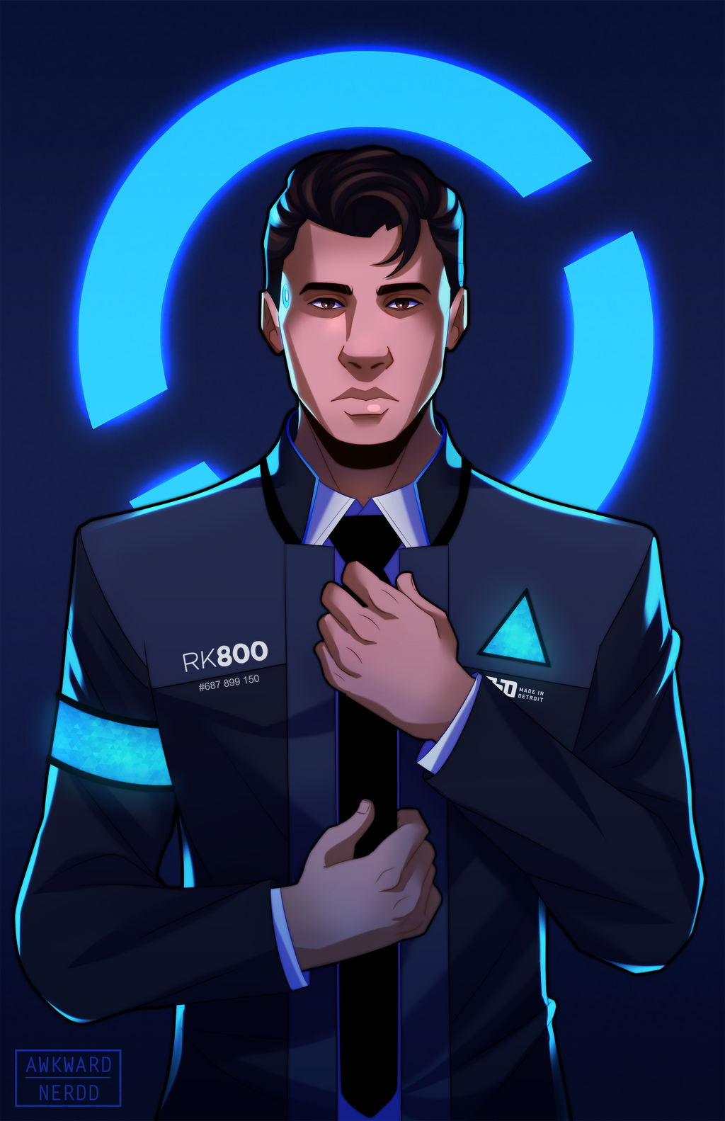 :DBH: Connor by Awkward-Nerdd on DeviantArt