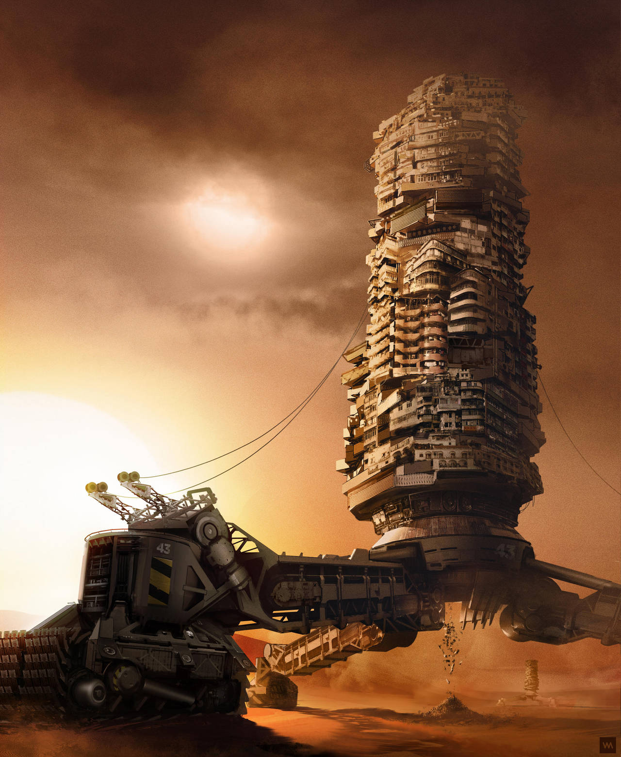 Sand Crawler II by IllOO
