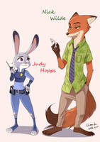 Zootopia by Lleu-Momiji
