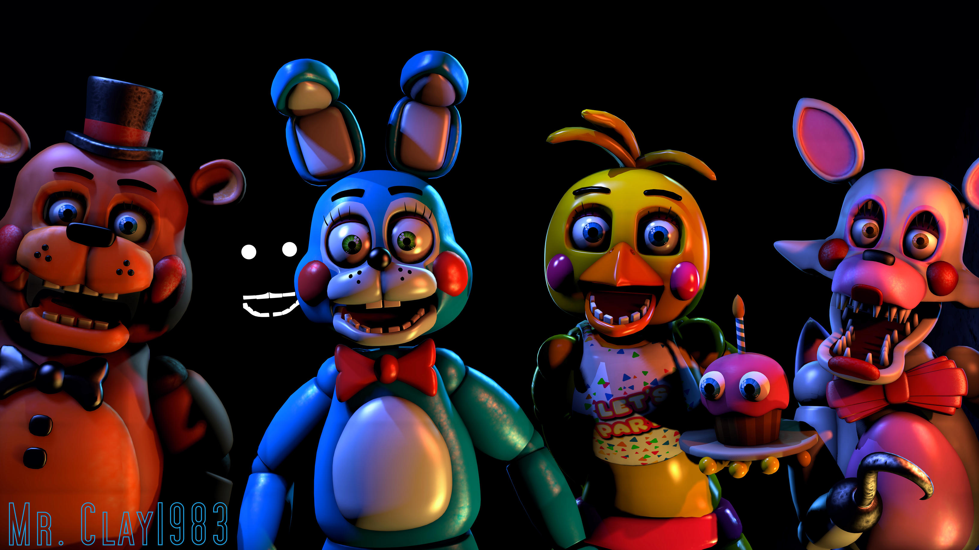 Sfmfnaf The Fnaf 2 Cast Part 1 By Mrclay1983 On Deviantart