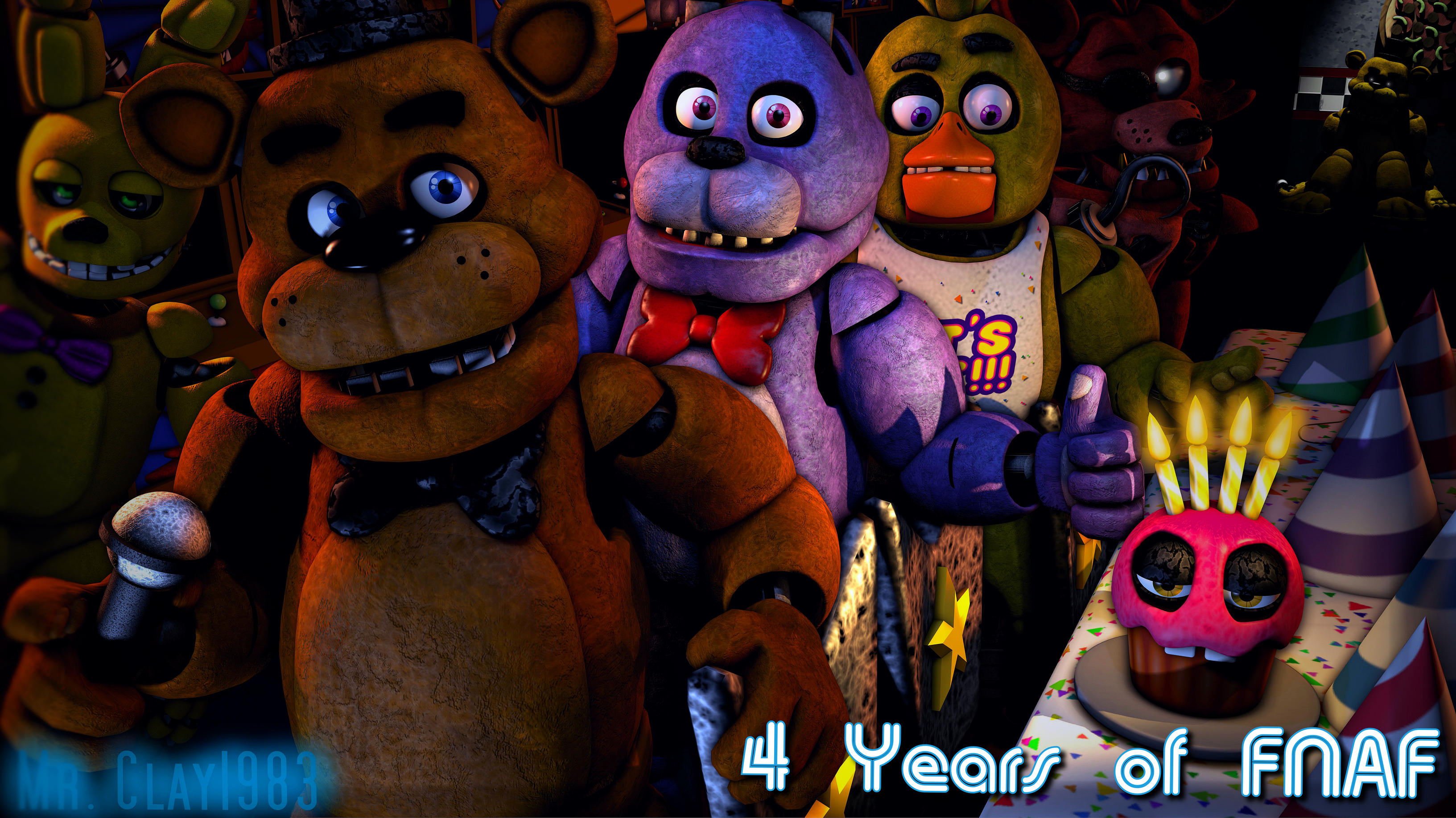 [SFM/FNAF] FNAF's 4th Anniversary thingy by MrClay1983 on DeviantArt