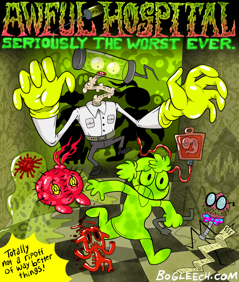 AWFUL HOSPITAL by scythemantis