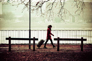 girl in red by torobala