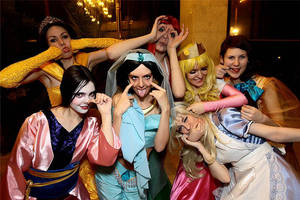 Disney Crazy Princess by Rei-Doll