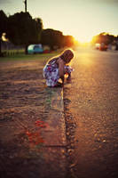 swimming in warmth by CaitlinWorthington