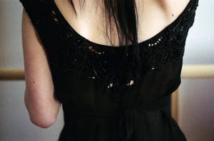 lace on her back. by BlackDennie