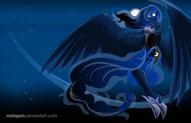 Princess Luna Walpaper by Mistiqarts