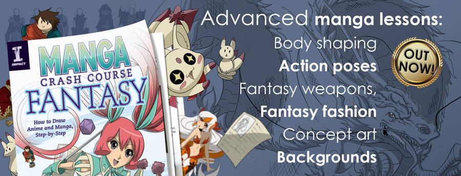 Manga Crash Course FANTASY Book by Mistiqarts