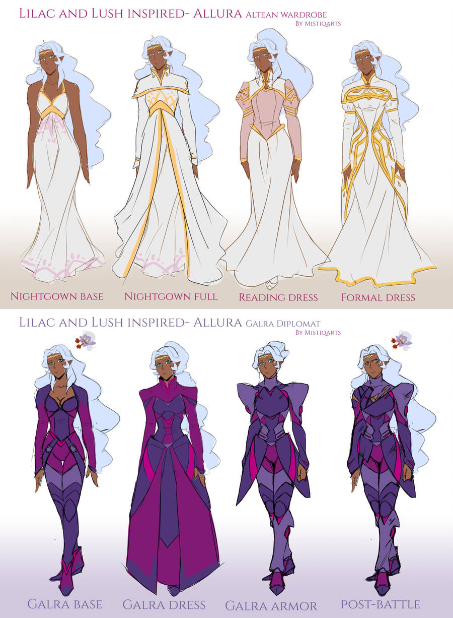 Lilac and Lush Wrdrobe: Allura by Mistiqarts