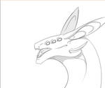 Lineart example by Noodle-Drake