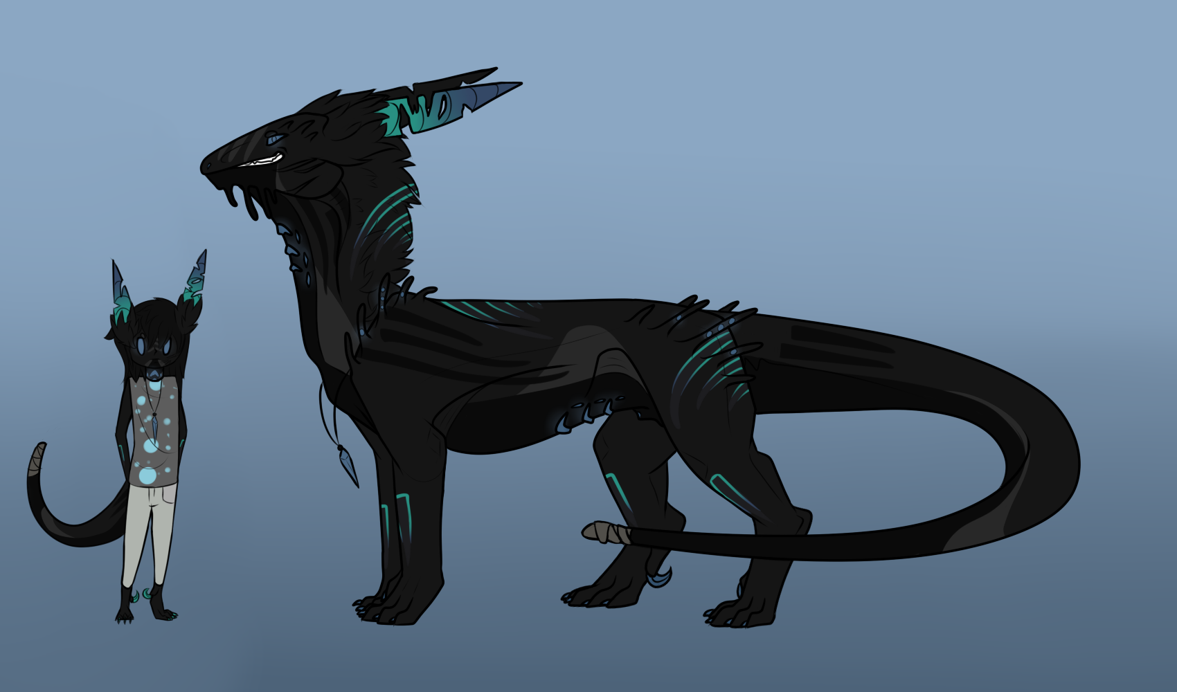 Syris Reference Sheet by Noodle-Drake