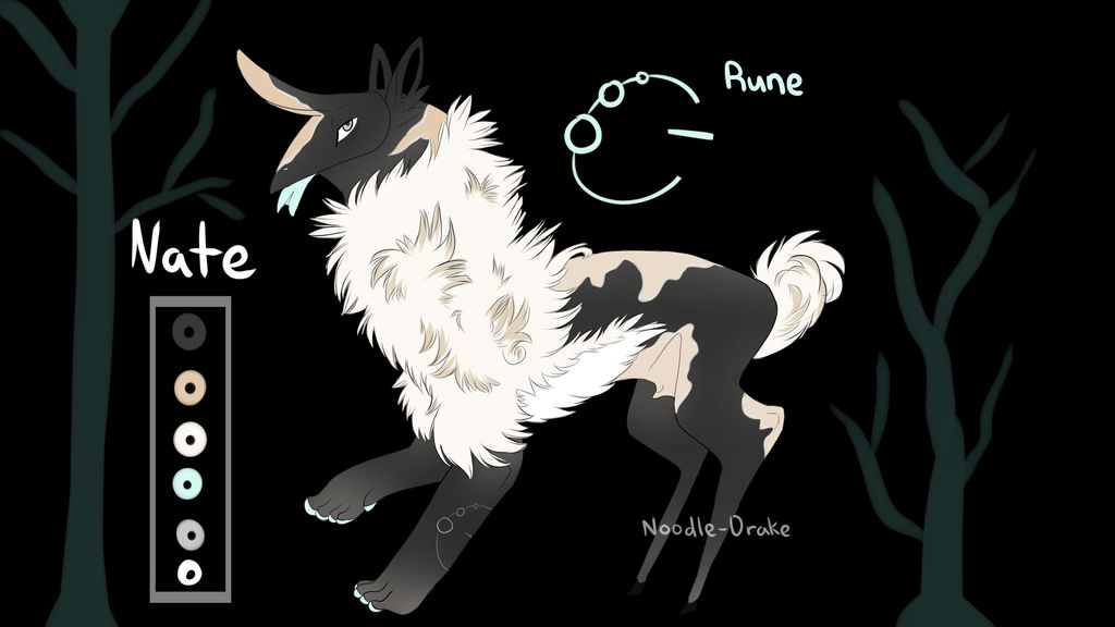 Nate the Noiserune ref. 2016 by Noodle-Drake