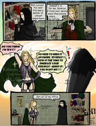 HP: Alone in Snape's Office by kitsuneleah