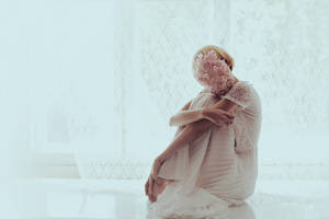 hydrangea mask by Rinksy