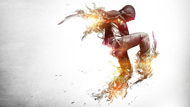 Tribute of Break-Dancing Wallpaper by alekSparx