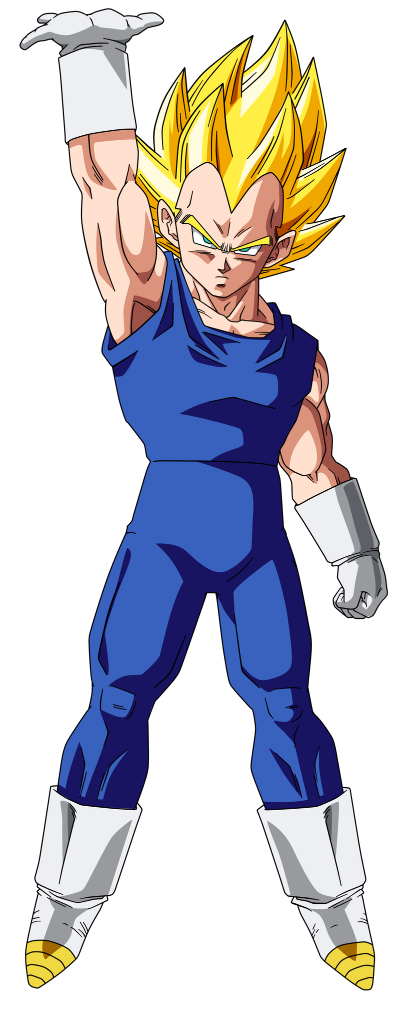 Colored 066 - Vegeta 017 by VICDBZ