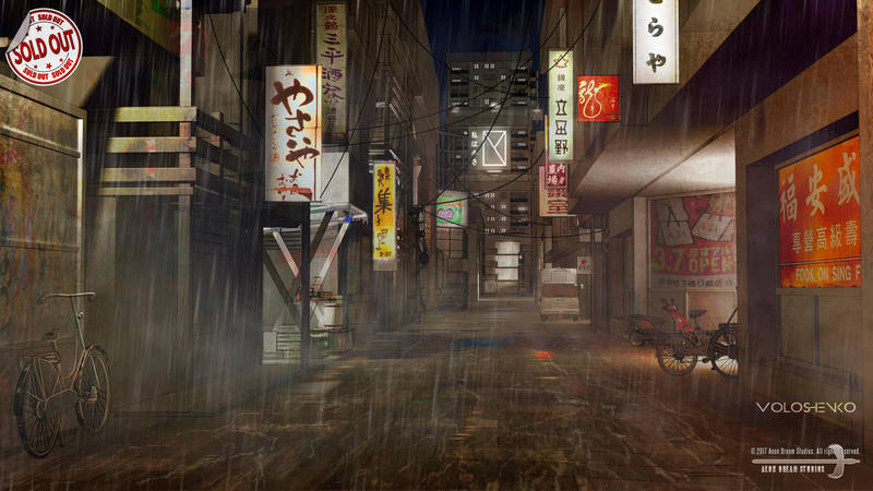 night street by Voloshenko