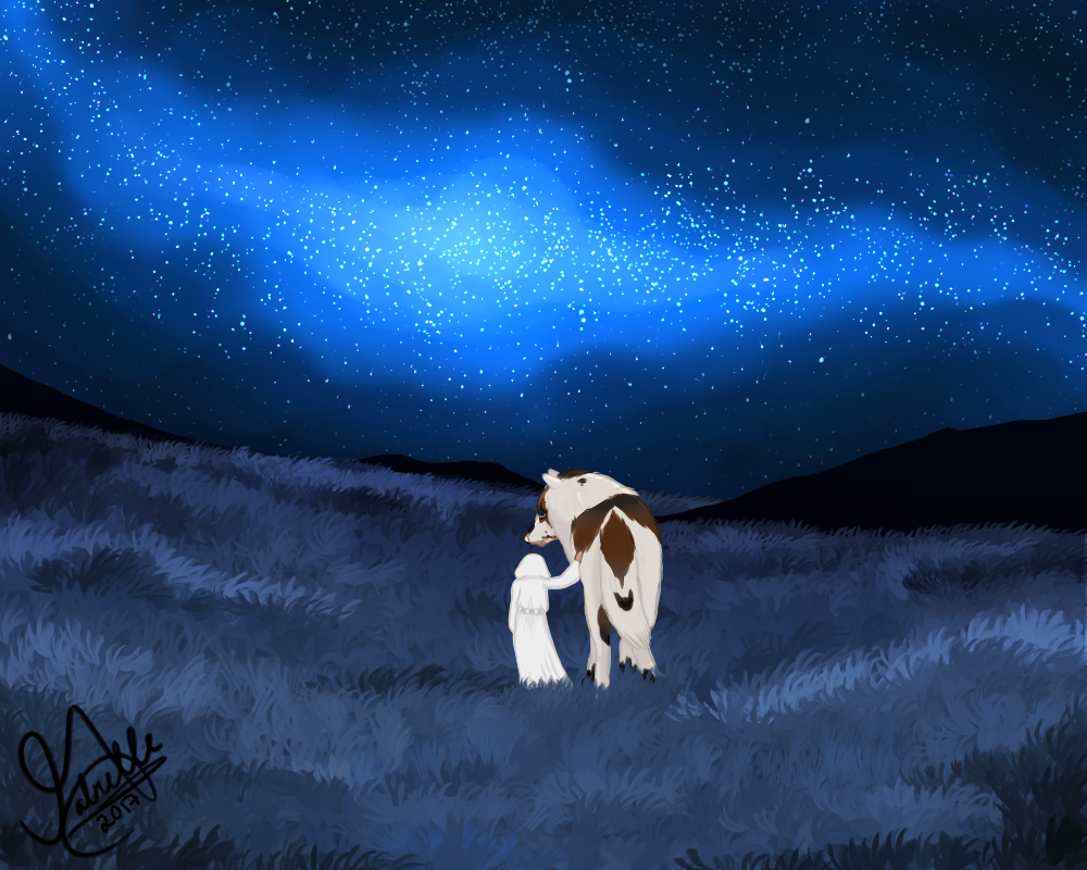A long time ago in a galaxy far, far away.... by ElderiaArts