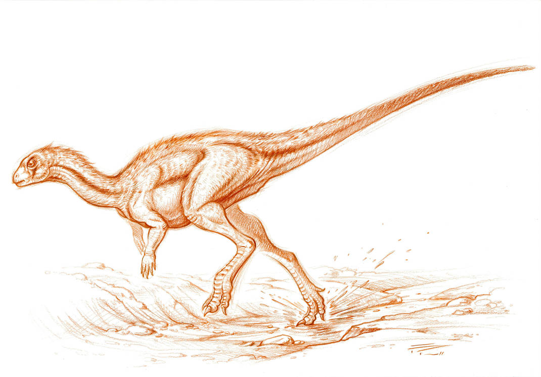 Othnielosaurus by PaleoPastori