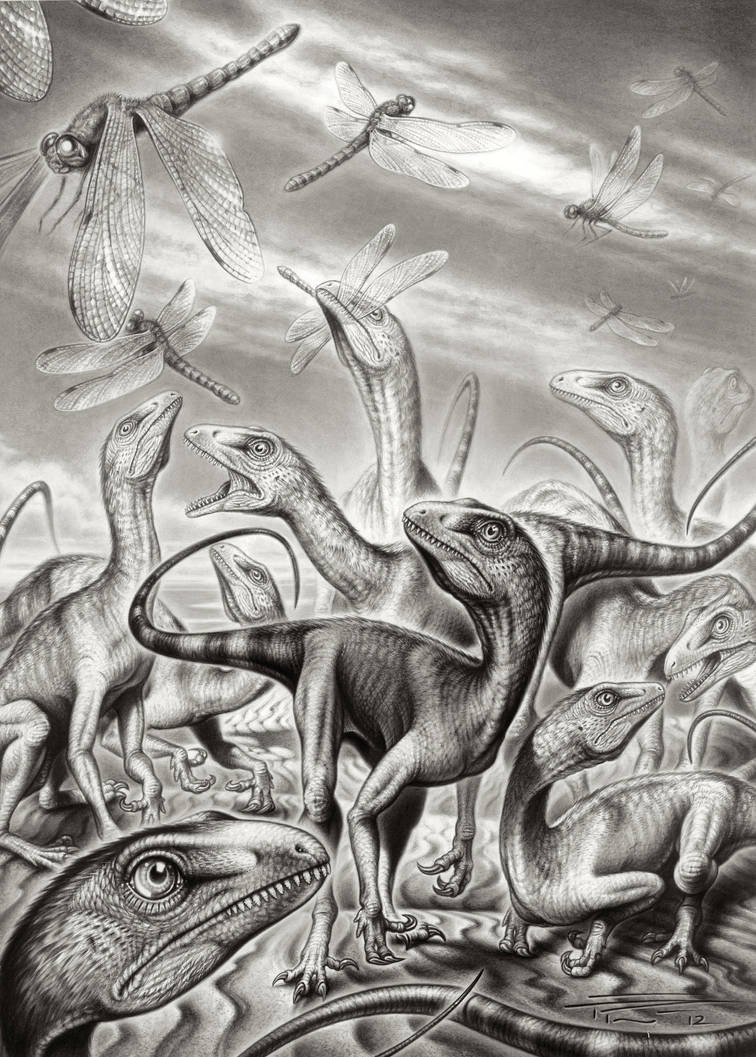 Thecodontosaurus by PaleoPastori