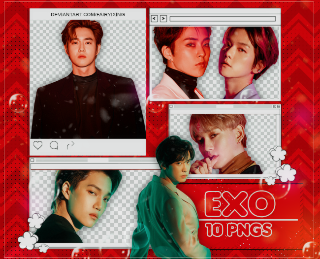 Png Pack Exo Love Shot By Fairyixing On Deviantart
