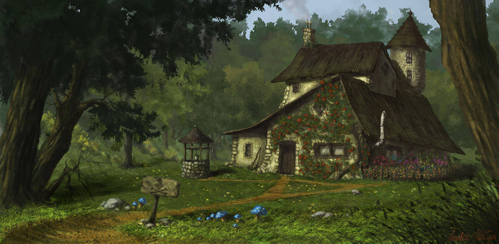 Witch's house by jameli