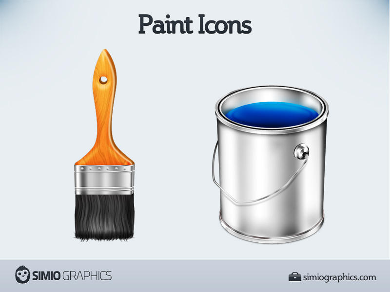 Paint Icons by simiographics