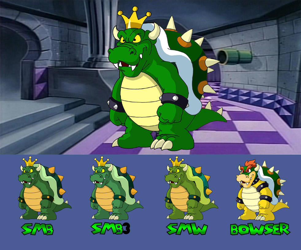 King Koopa Through the Years by BenjaminTDickens on DeviantArt