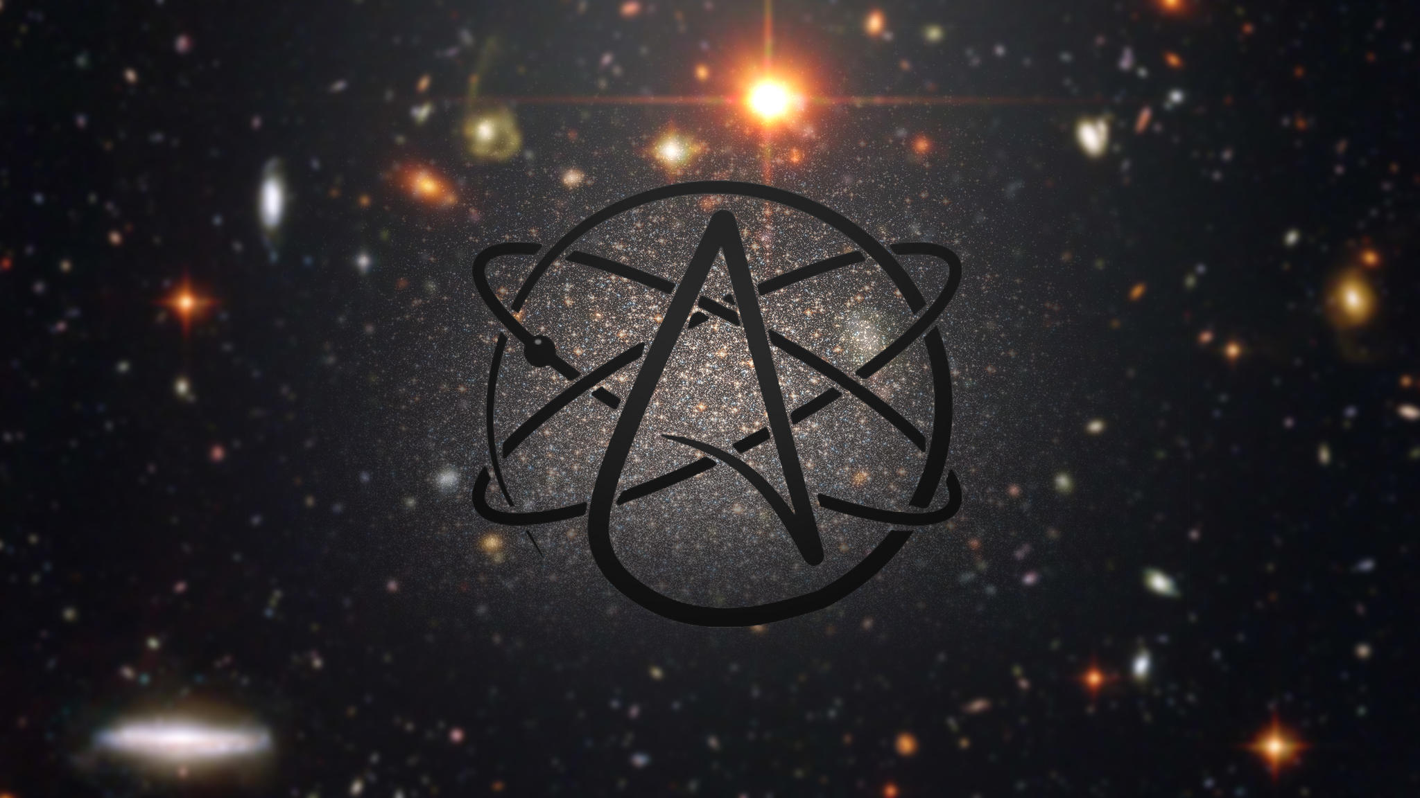 Atheist Wallpaper by camoway