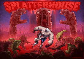 SplatterHouse - RickAndTear! by KernaaliTanuli