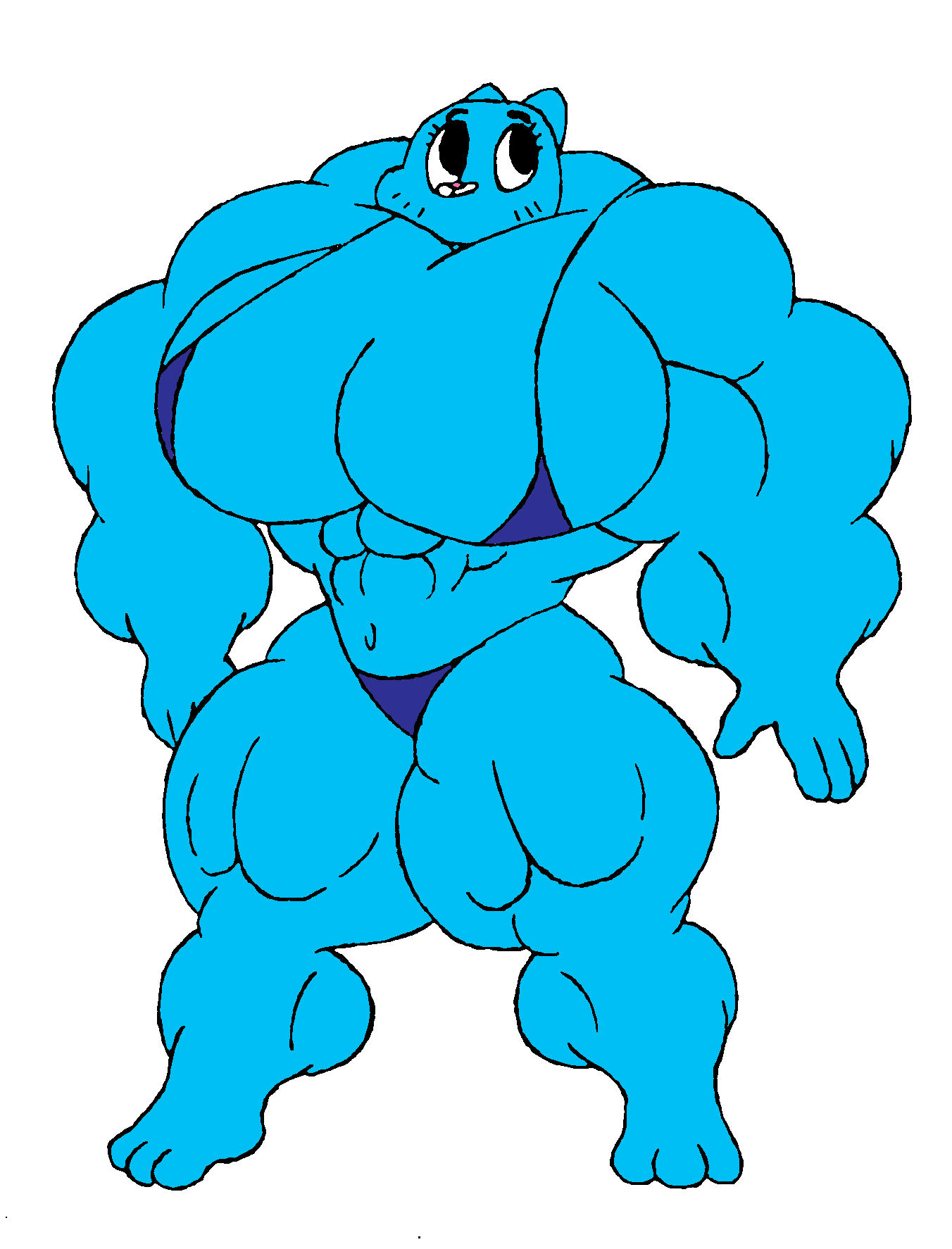the amazing world of gumball nicole weight gain