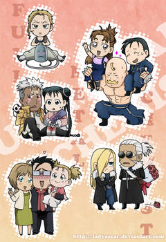 Chibi FMA set by D-Thessy
