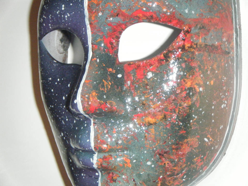 Spray Painted Mask (2001) by LovelessDGrim on DeviantArt