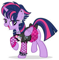 Punklight Sparkle By Drako1997 On Deviantart Twilight Punkle By Pixelkitties