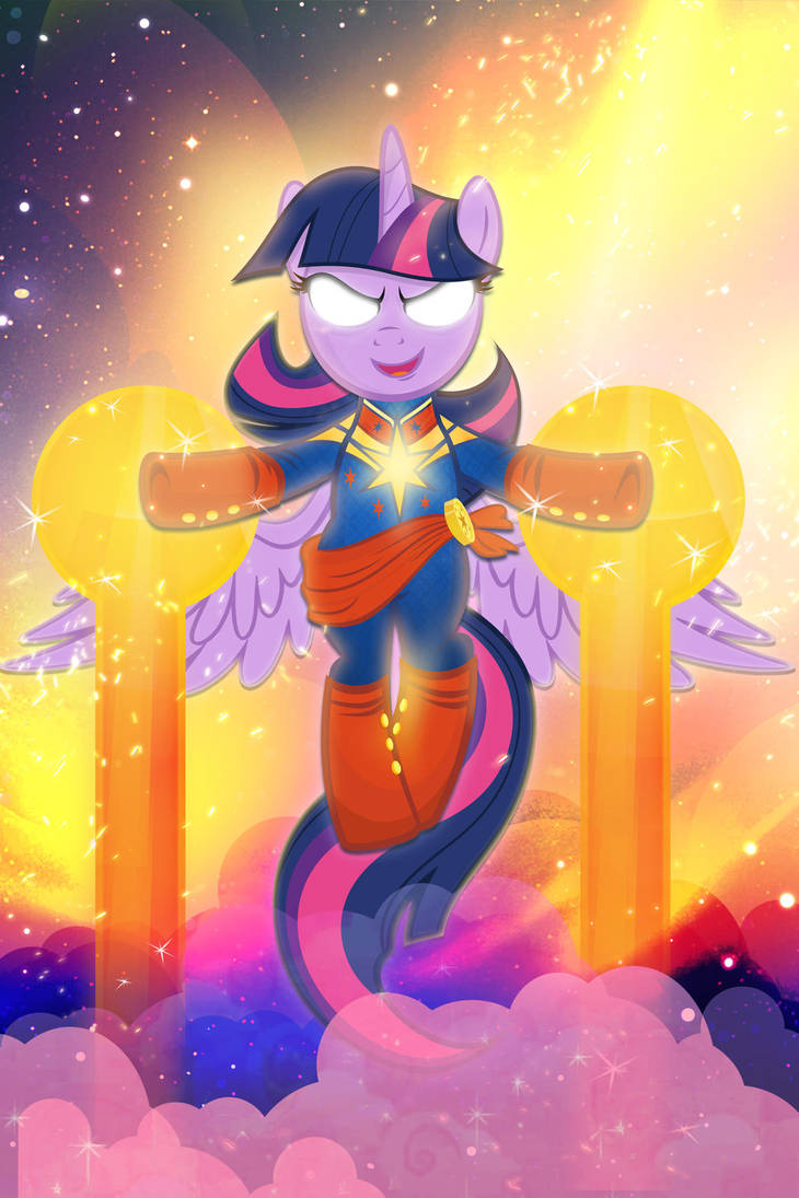 Captain Mare-vel by PixelKitties