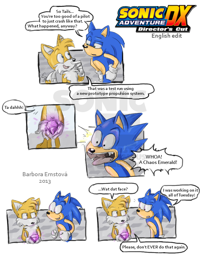 SonicDX - Sonic's story (2) by BUGHS-22