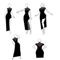 Noir Gown by SlingBlade87