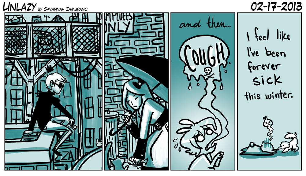 unlazy comic for 02/17/2013 by NenaLuna