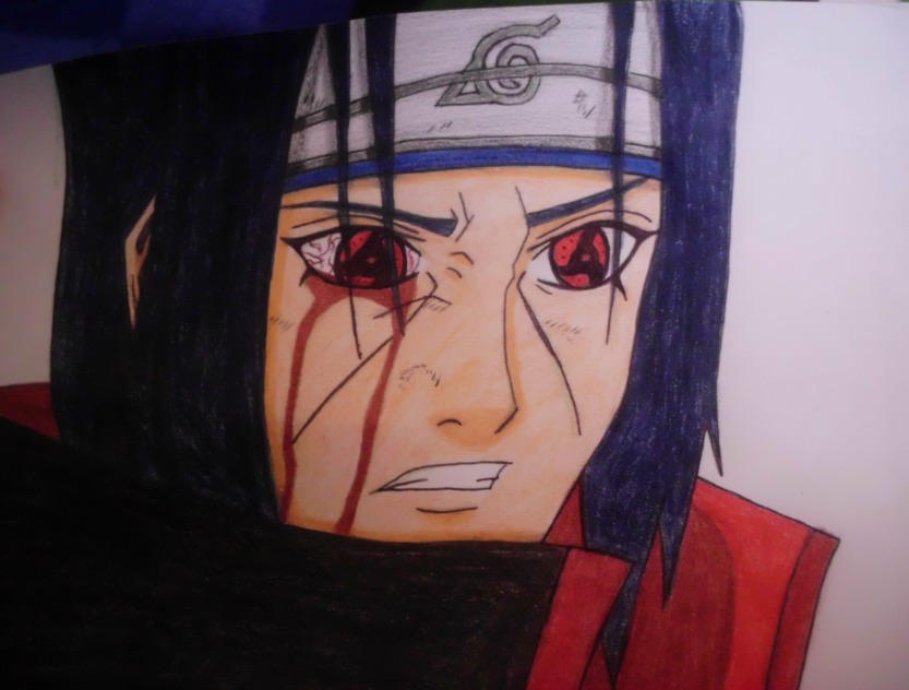 itachi uchiha amaterasu by