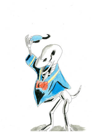 Skeleton Donald Duck by spiritguy Skeleton Donald Duck by spiritguy