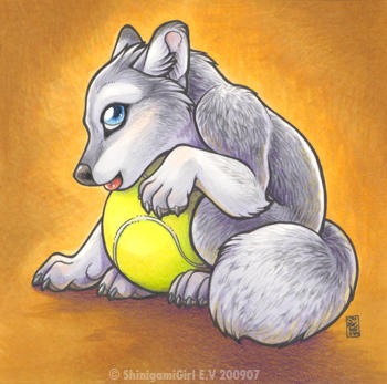 My Ball by shinigamigirl