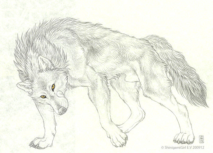Big Bad Wolf by shinigamigirl