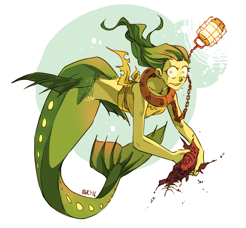 Wannabe Viperfish Mermaid by Soap-Committee