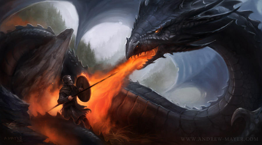 Risultati immagini per beowulf dragon