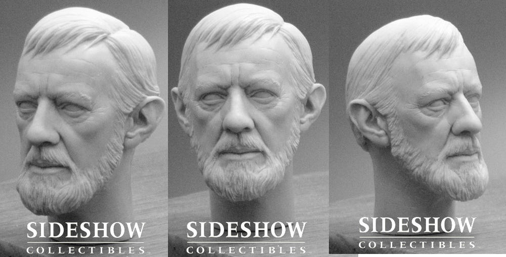 Alec Guinness Head Sculpt by TrevorGrove