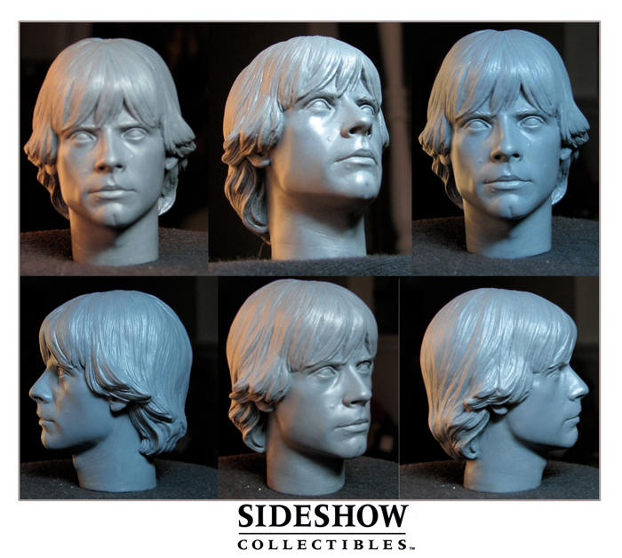 Luke Skywalker Headsculpt by TrevorGrove