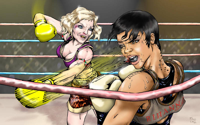 Madonna Vs Rihanna by fab1rr