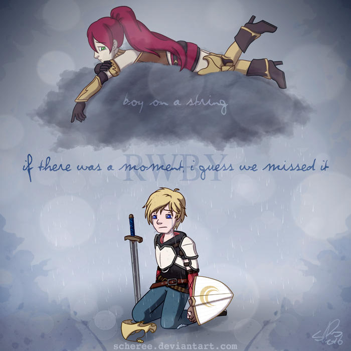 RWBY.If there was a moment, I guess we missed it by scheree